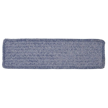 Colonial Mills Simple Chenille Braided Purple Area Rugs 8"x28" (SET 13)