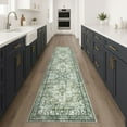 thumbnail image 3 of Suelur Runner Rug for Hallways 2x10 Long Non-Slip Washable Kitchen Runner Vintage Boho Runner Printed Rug with Non-Shedding Soft Medallion Floor Carpet Runner for Laundry Bedroom Entryway, 3 of 9