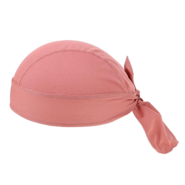 Transpirable de secado Sweatband Headwear Cuero rojo shamjiam Sombrero de pañuelo para ciclismo