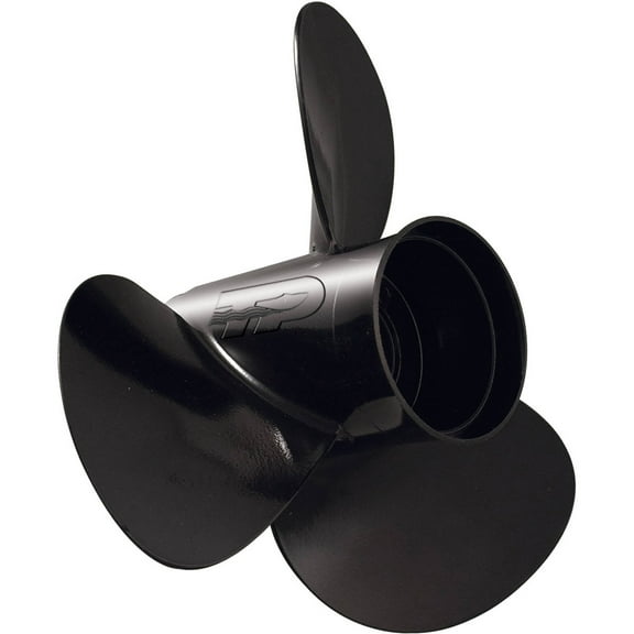 Turning Point Propellers 21111010 Hustler Boat Propeller 9 x 10, 3 Blade Aluminum Right-Hand Rotation (Standard)