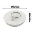 thumbnail image 3 of Bathtub Stoppers, Rubber Sink Stopper Set Bath Tub Plug Kitchen Bathroom Laundry Bar Water Stopper with Hanging Ring for Shower Faucet Cover, 3 of 7
