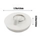 thumbnail image 3 of Bathtub Stopper, Washbasin Stopper Bathtub Plug Sink Stopper Bathroom Accessories Universal, Premium Bathroom Plug Kitchen Sink, Bathroom Bath tub, Drain Stopper, 3 of 6