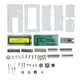 thumbnail image 1 of Kits de reloj digital DIY Kit de proyecto de soldadura de reloj despertador electrónico LCD para aprender a practicar la soldadura electrónica, 1 of 9