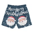 thumbnail image 7 of FORMRS Boys Swim Trunks Quick Dry Mesh Liner Boardshorts Sizes XS-XL, Christmas Santa, 7 of 7
