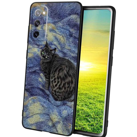 Compatible with Samsung Galaxy A02S(US Model) Phone Case, Cat-91 Case Silicone Protective for Teen Girl Boy Case for Samsung Galaxy A02S(US Model)