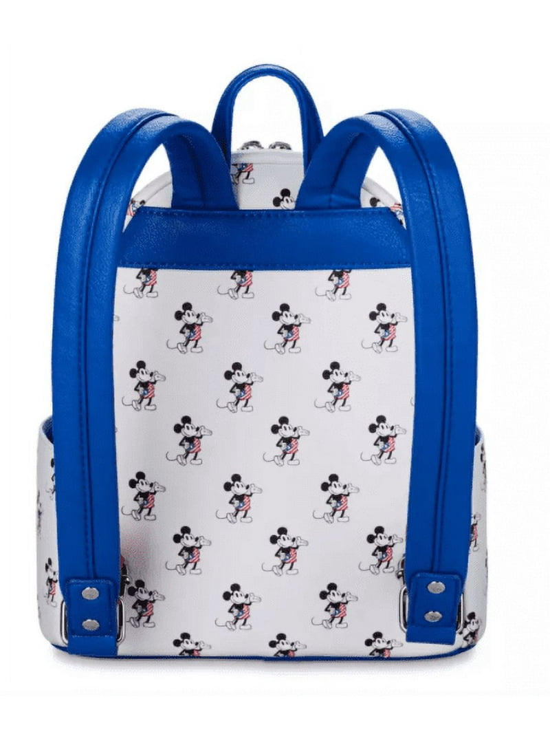 Disney Parks Mickey Mouse Americana Loungefly Mini Backpack  display picture 3