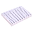 thumbnail image 3 of Bunblic Jewelry Tray Jewelry Holder Jewelry Dish for Drawer Stackable Jewelry Storage Tray Jewelry Organizer for Countertop Shop Show 40 Grids Bangle Tray, 3 of 8
