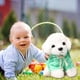 thumbnail image 1 of Puppy Toy Doll Teddy Dog Rag Doll Cute Cute Trumpet Simulation Doll, 1 of 3