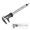 Silvery, variant on Digital Caliper, 0-6 Inch Plastic Measuring Tool with Large LCD Screen, Auto - Off Feature, Carbon Fiber Composite Vernier Caliper for Woodworking and Jewelry Measurement