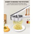 thumbnail image 5 of Sentryse Potato Masher, 15oz Potato Ricer Heavy Duty Stainless Steel, Food Smasher Set Kitchen Tool for Mashing Veggies, Fruits, 5 of 8