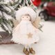 thumbnail image 3 of Bearachild Colgantes de Navidad Hermosa muñeca de lana Decoraciones para árboles de Navidad Juguetes de peluche ligeros Adornos de de Kits de decoración para fiestas Blanco Bearachild HA069662-04, 3 of 6