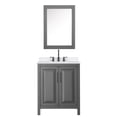 thumbnail image 3 of Wyndham Collection Wcv252530s-Qtz-Us3med Daria 30" Free Standing Single Basin Vanity Set -, 3 of 7