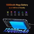 thumbnail image 3 of Blackview BV6200 Pro Rugged Phone Android 13 6.56'', 6GB 128GB Smartphone 13000mAh-Black/Green/Orange, 3 of 6