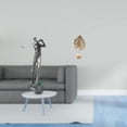 thumbnail image 2 of Figura De Hoja De Golf Moderna, Escultura De Resina De Metal, Decoración Abstracta Con Forma De Hoja De Golfista, Adorno Creativo Para Estantería, Mesa, Hogar, Fiesta, Granja, Club De Golf,, 2 of 8