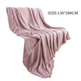 thumbnail image 3 of Couverture Rafraîchissante Lit Simple Canapé Sofa Polaire Douce Duveteuse Confortable Couverture à Franges Bohème Flanelle Velours Résistante aux Flammes 59x79po Format Jeté Couverture Respirante Extra Épaisse Grandes Couvertures pour Lit Canapé Sofa, 3 of 6