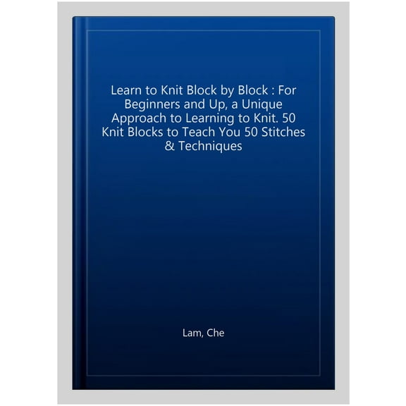 Pre-Owned Learn to Knit Block by Block