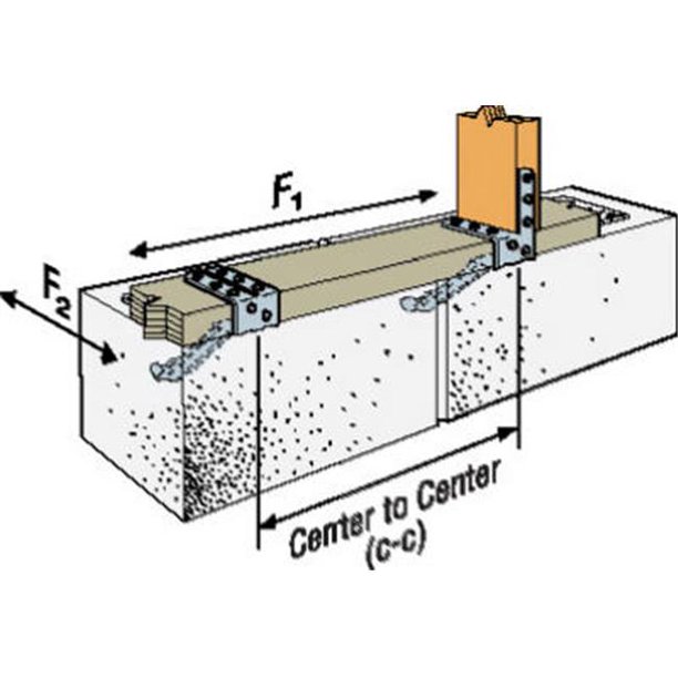 simpson strong tie masa mudsill anchor