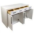 thumbnail image 4 of KBC Palisade 60" Kitchen Island Cabinet  w/ Engineered Marble Waterfall in White, 4 of 7