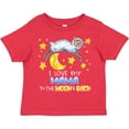 thumbnail image 3 of Inktastic I Love My Mama to the Moon and Back Cute Sheep Boys or Girls Toddler T-Shirt, 3 of 5