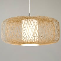 Luxury Natural Pendant, Natural Rattan, UHP4534