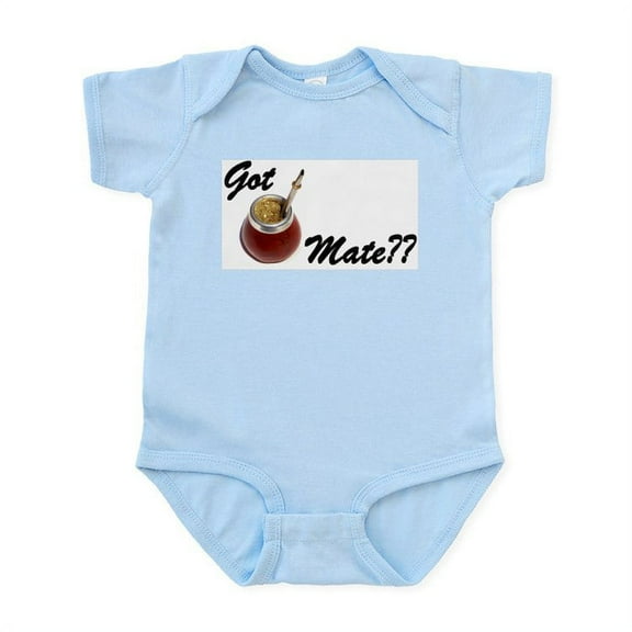 CafePress - Mate Body Suit - Baby Light Bodysuit, Size Newborn - 24 Months
