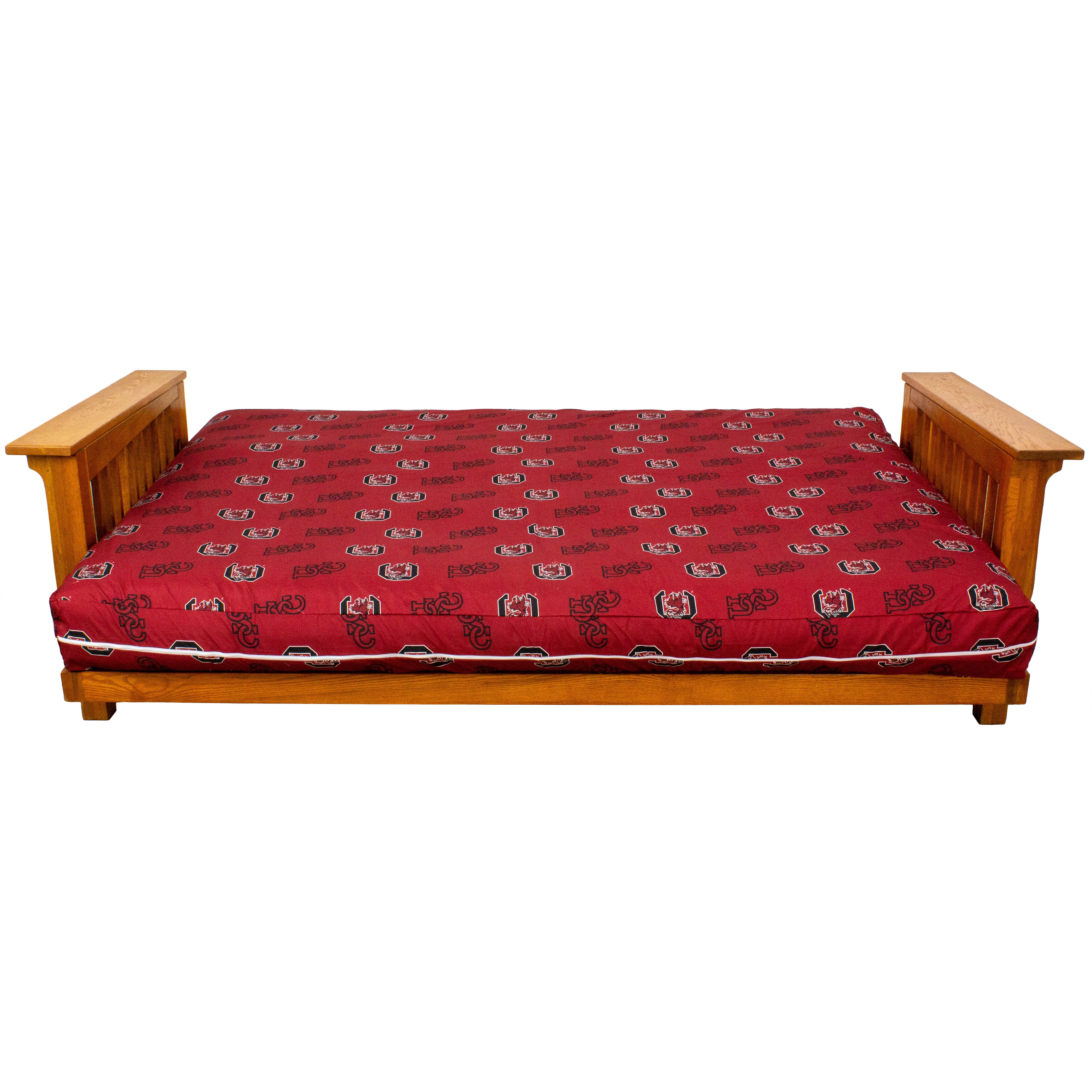 South Carolina Gamecocks Futon Cover - Full size fits 6 and 8 inch mats