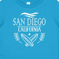 thumbnail image 4 of Inktastic San Diego California Cute Surfing Boys or Girls Baby T-Shirt, 4 of 5