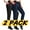 10# 2Pack:Black+Navy Blue, variant on Women's High Waist Sweatpants Running Workout Pants with Pockets Relaxed Fit,Gray,US Size M