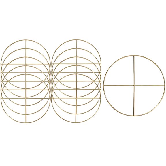 10 Pieces Floral Hoops Wreath Hanging crafts Garland Pendant for Backdrop Wall decor Wedding 20cm