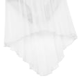 thumbnail image 7 of Yartina Kids Girls Splice Cap Sleeves Crop Top with Mesh High Low Skirt Outfits Set Ballet Modern White 14, 7 of 7