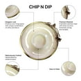 thumbnail image 5 of Chip Dip Platter Snack Plate - for Chips Crackers Salsa Sauce and Artisanal Bread Slices-Dip Tray with Built-in Bowl-Rosemary Flower Accent-Chip Platter - 13.25 x 12.5 x 2.5 Inches, 5 of 7