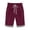 Wine-4, variant on Stamzod Women's Bermuda Shorts with Pockets Knee Length Drawstring Beach Shorts Summer Vacation Outfits Gray W S