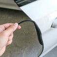 thumbnail image 2 of Waterproof Car Door Boot Edge Protectors Trim U Shape Guard Black Set Seal Rubber Strip Red, 2 of 7