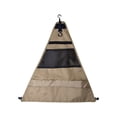 thumbnail image 2 of Bolsa de almacenamiento colgante para utensilios de camping con múltiples bolsillos, organizador plegable e impermeable para cocina al aire libre, viajes, autocaravanas, picnic, color caqui, 37x30 cm., 2 of 6