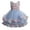 Blue, variant on Kids' $10 Under Toddler Kids Baby Girls Dress Floral Formal Princess Party Lace Tiered Full Dress Save Big