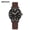 Silicone _ Coffee Black, variant on Watch for Women Waterproof Minimalist Luminous Ladies Quartz Leather Watch