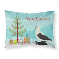 Carolines Treasures BB9313PILLOWCASE Saxon Fairy Swallow Pigeon Christmas Fabric Standard Pillowcase Teal Standard