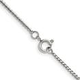thumbnail image 3 of Chisel Stainless Steel Polished 1.5mm 18 inch Fancy Curb Link Necklace, 3 of 4