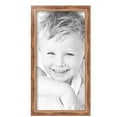 thumbnail image 2 of ArtToFrames 11" x 22" Honey Picture Frame, 11x22 inch Brown Wood Poster Frame (WOM-4085), 3 Pack, 2 of 7