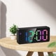 thumbnail image 1 of Despertador digital Dimmer LED Reloj espejado para adolescentes Negro Colco Despertador digital, 1 of 8