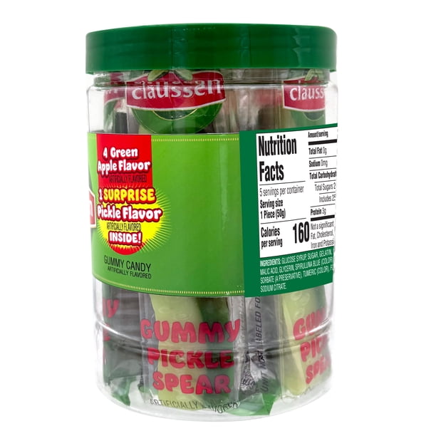Claussen Gummy Pickles - Retail gummy product lines - Walmart