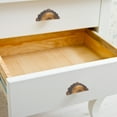 thumbnail image 4 of Door Handle Cabinet Pulls Semicircle Drawer Knob Copper Wardrobe Pulls, 4 of 6