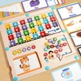 thumbnail image 1 of NAOJIE Magnetic 26 Alphabet & Basic Math Educational Toy with Wooden Board,Magnetic Stick,Fun Learning Cards Matching Games for Birthday Xmas Gift, 1 of 6