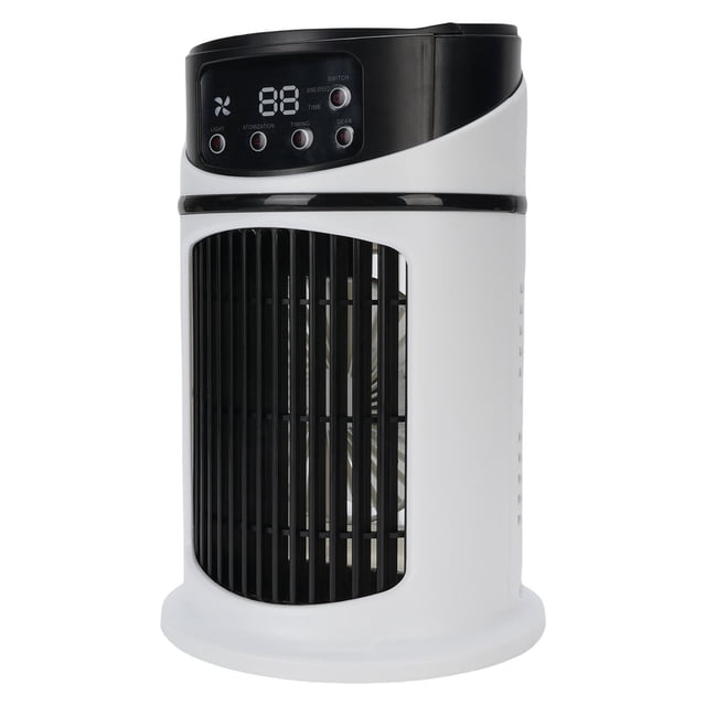 Mini Aire Acondicedado, Ventilador de Refrigeracia de Escrito 300 ml de Tanque de Agua Bajo Para Al Aire Libre