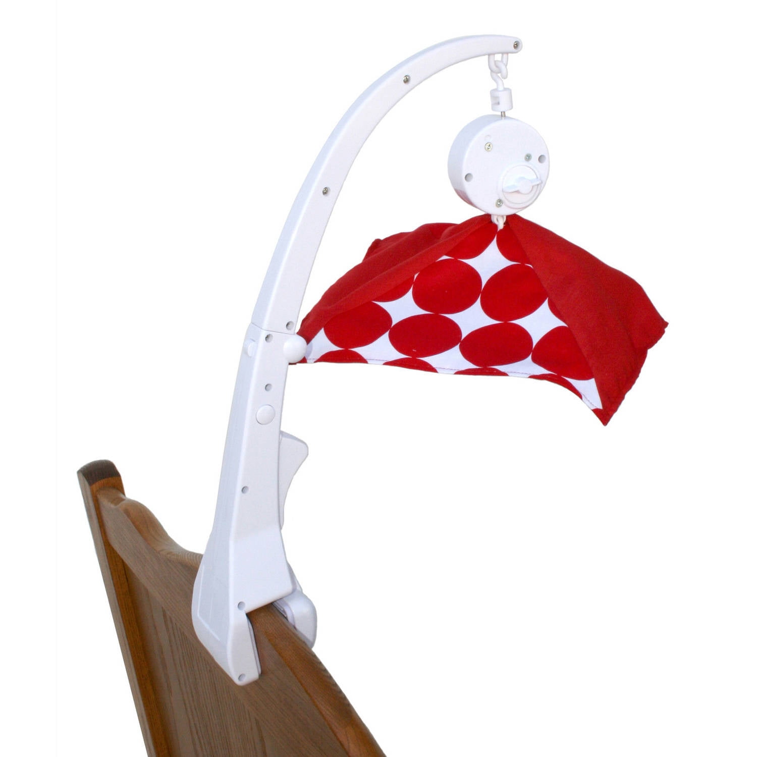 J.L. Childress Crib Mobile Attachment Clamp, White
