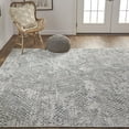 thumbnail image 5 of 5' X 8' Gray Abstract Hand Woven Area Rug, 5 of 9