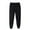 Black, variant on WERYOUNG Boys Girls Athletic Pants Spring Summer Loose Letter Solid Color Elastic Waist Jogger Pants With Pockets Baby Casual Sports Pants,Black,3-4 Years
