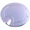 thumbnail image 1 of Fuel Tank Gas Door Cap Cover Chrome Style Compatible For . Ram 1500 2500 3500 2009 2010 2011 2012 2013 2014 2015 2016 2017 2018 ABS, 1 of 5