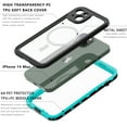 thumbnail image 3 of iPhone 14 Waterproof Case, Dteck Full Body Heavy Duty Protection Full Sealed Cover Shockproof Dustproof Built-in Clear Screen Protector Rugged Case for Apple iPhone 14 6.1 inch 2022,Blue, 3 of 11