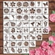 thumbnail image 1 of Garden Fence Large Flower Stencils-DIY Decoration 2024 New Reusable Floral Stencil For Painting Wooden Wall Hedge Patterns, 1 of 7